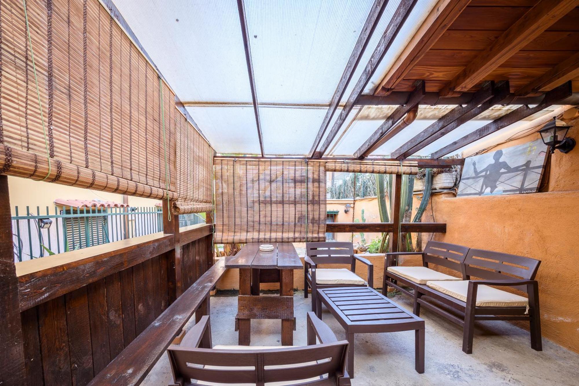 Appartement A 100mt Dalla Metro C Loft Grazioso E Giardino